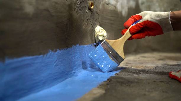Commercial Basement Waterproofing project at a Old Bethpage, NY business property by SJ Waterproofing Pros